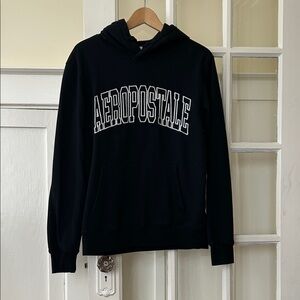 Aeropostale Men's Navy Hoodie Sweater